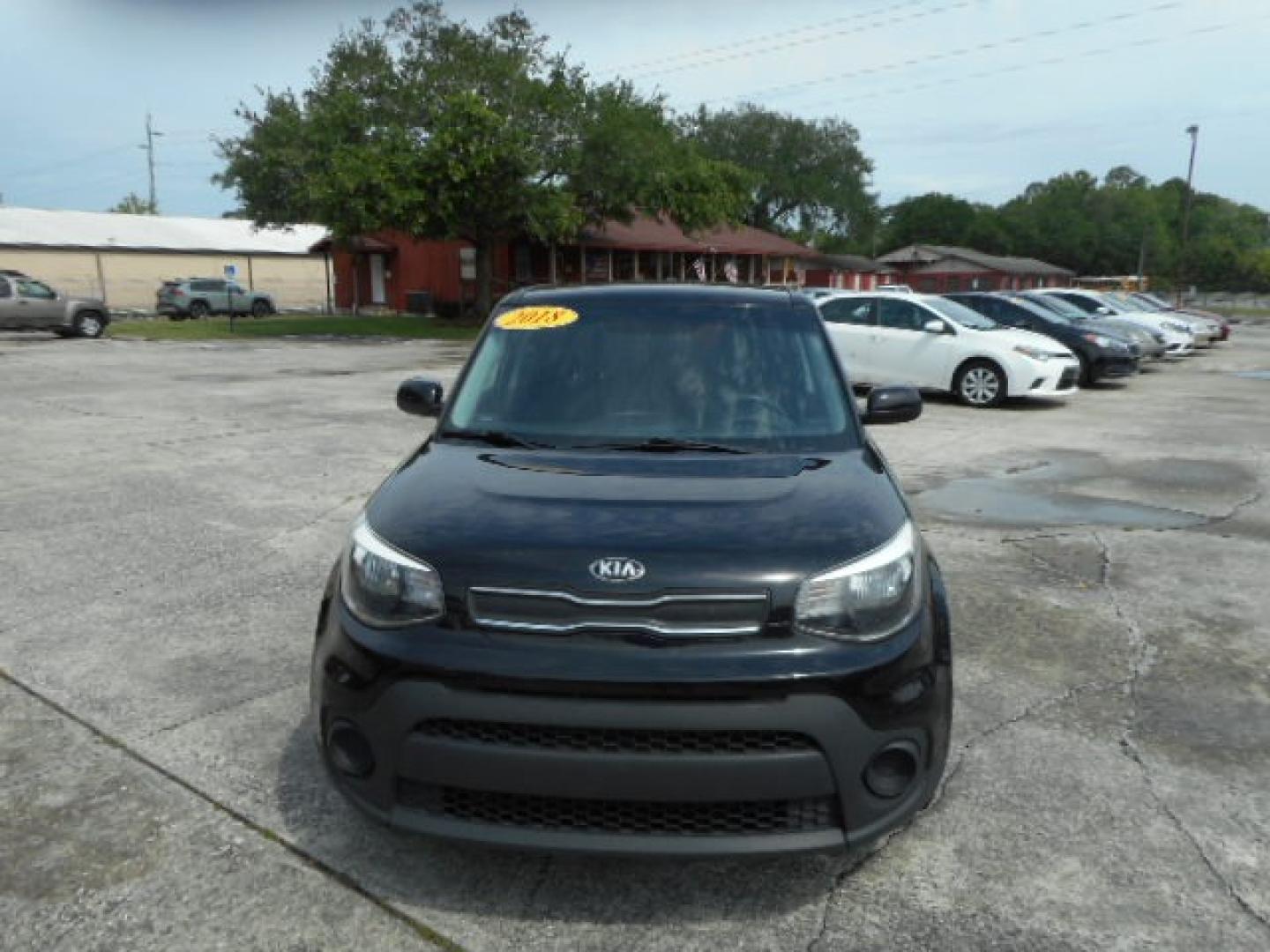 2018 BLACK KIA SOUL BASE (KNDJN2A28J7) , located at 10405 Abercorn Street, Savannah, GA, 31419, (912) 921-8965, 31.988262, -81.131760 - Photo#0